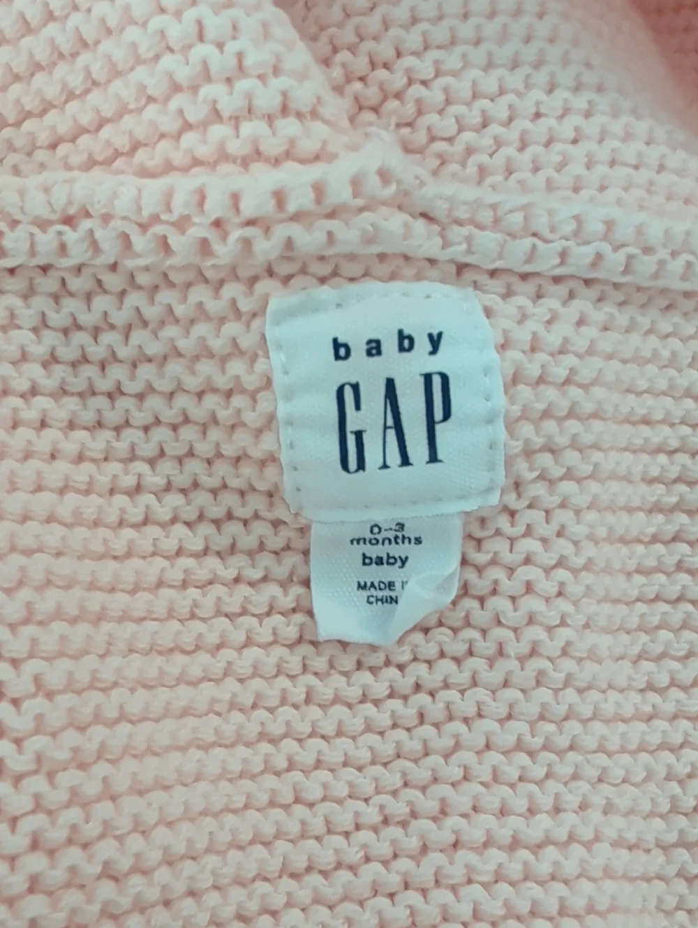 3 Piece Baby Girl 3M Lot Baby Gap Knit Sweater Pants Set Carter's Terry Robe